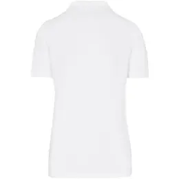 Mens Houston Stretch Golf Shirt White Back
